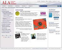 New ALA content page
