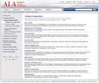 New ALA list page